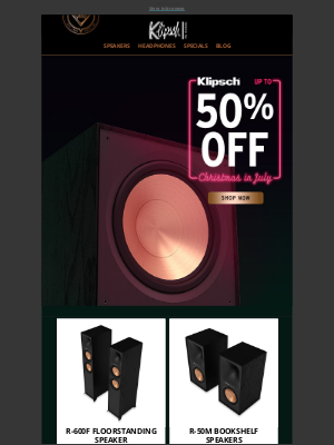 Klipsch - NEW SPECIALS ADDED | Save up to 50% OFF Klipsch Home Theater Speakers