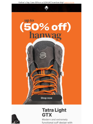 goHUNT - 🔥 Huge Savings on Hanwag Boots