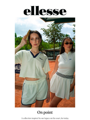 ellesse(United Kingdom) - Game, Set, Style
