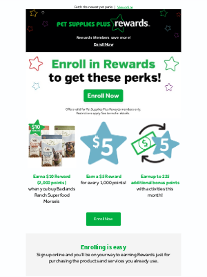 Pet Supplies Plus - Paws up! You’re missing out on Rewards