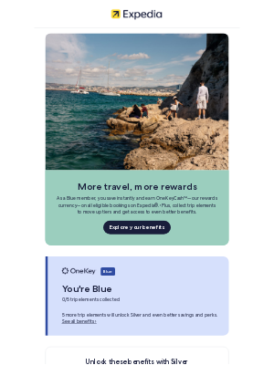 Expedia - Unlock instant travel savings with One Key