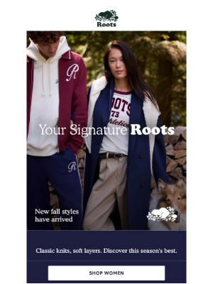Roots (Canada) - Meet Your Signature Roots 🍂