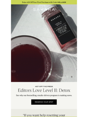 Sakara Life - The Detox That’s Making Headlines