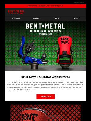 Lib Tech - BENT METAL BINDING WORKS 25/26