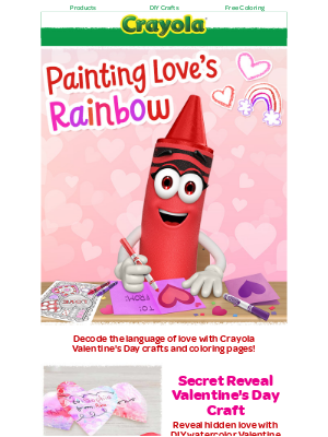Crayola - Hearts & Hues – Celebrate Valentine's Day the Crayola Way!