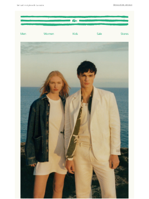 Lacoste - Your Summer Wardrobe Loading…