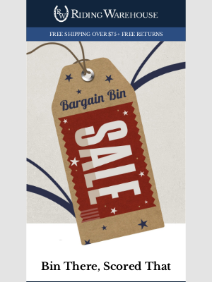 Riding Warehouse - 🔥 Bargain Bin Blowout 🔥