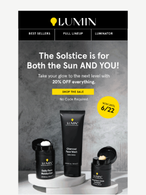 Lumin - Your Solstice Glow Starts Here ✨