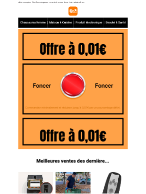Temu (France) - Lettre de remerciement avec 3 ARTICLES à seulement 0,01 € !