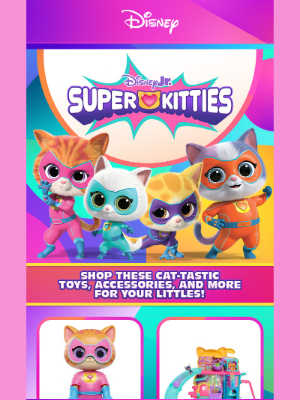 Shop Disney - Su-Purr Charge Playtime With SuperKitties Essentials for your littles. Let’s Play!