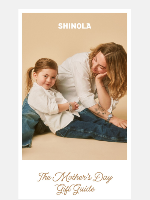 Shinola - Now Live: The Mother’s Day Gift Guide