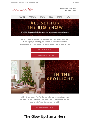 Matalan (United Kingdom) - Is it too early? 🎄