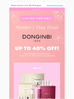 MASKSHEETS - 💋Treat Mom to Timeless Beauty with Donginbi Up To 40% Off!💋
