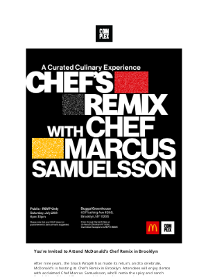 Complex - The McDonald’s Snack Wrap® Is Back!