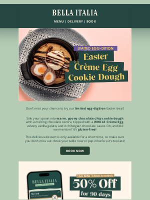 Bella Italia (United Kingdom) - Spoonfuls of Easter delight 🥚