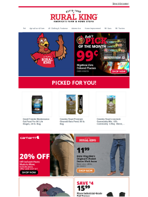 Rural King Supply - Top Picks & Cozy Steals — Just for You!
