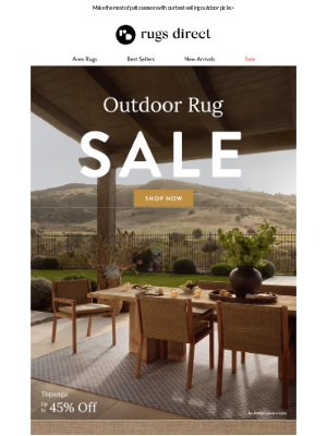 Rugs Direct - OUTDOOR RUG SALE ☀️