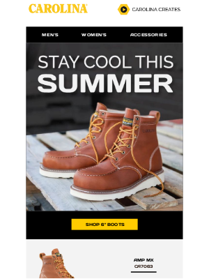 Carolina Work Boots - Stay Cool With These 6