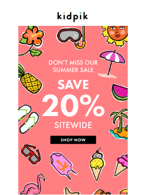Kidpik - Enjoy 20% Off Sitewide! Shop Today!