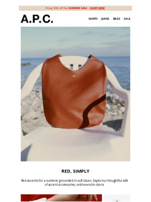 APC - Tones of Summer: red and white