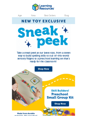 Learning Resources - Step into Spring with New Skill-Building Fun & Creative Play!