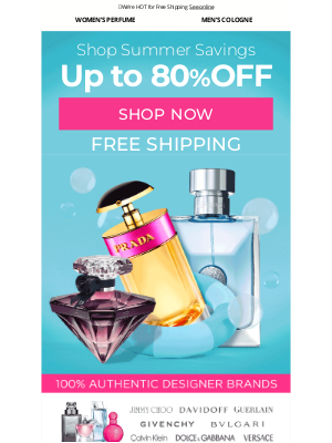 FragranceX - Last Chance  for Up to 80% Off