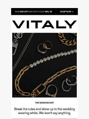 Vitaly - Wedding Season Essentials