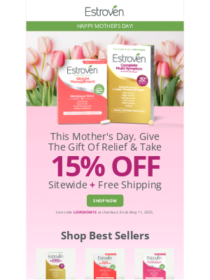 Estroven - Happy Mother's Day! 🌷
