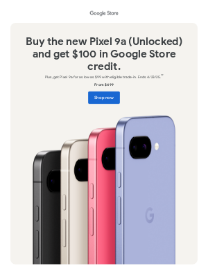 Google - This Pixel 9a special offer ends soon