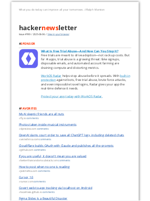 Hacker Newsletter - Hacker Newsletter #749