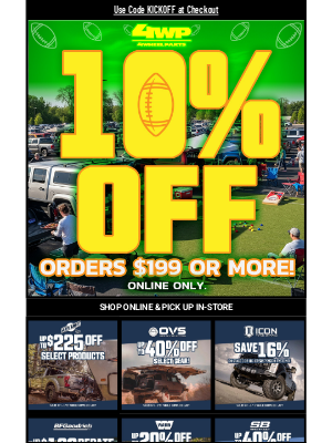 4WD Hardware - ⚠️ Ends Tonight: 10% Off orders $199+