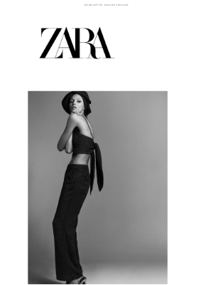 Zara USA - The Power of Linen by Anja Rubik