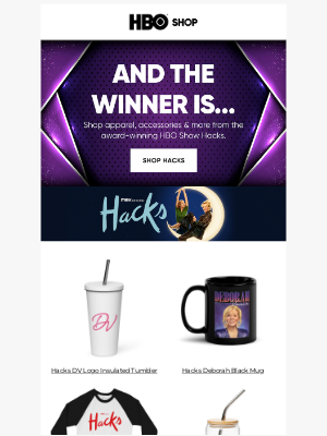 Shop Award-Winning Hacks Merchandise!