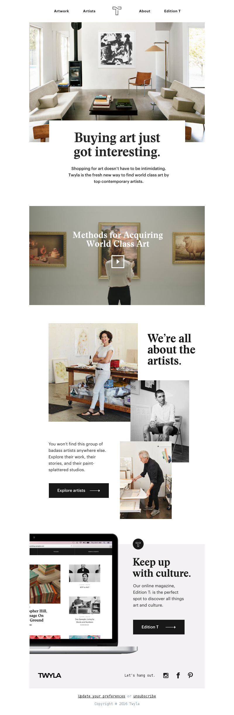 Twyla - Meet Twyla, a new way to buy art.