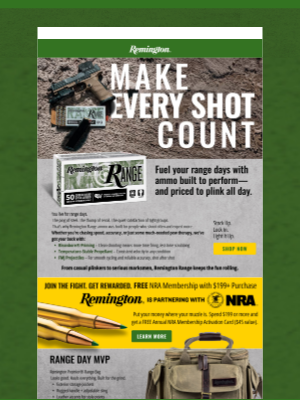 Remington - Ready to Hit the Range?