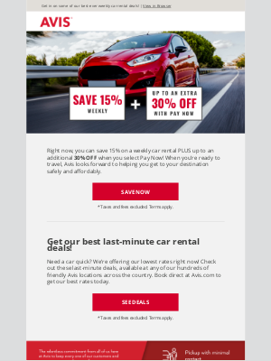 avis budget group car rental