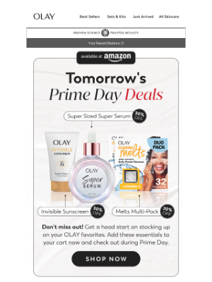 Olay - Your Prime Day Sneak Peek