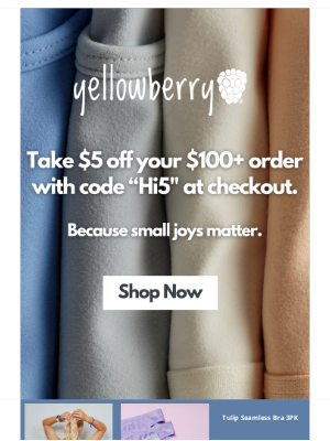 Yellowberry - LAST DAY!