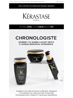 Kérastase - Experience our ultra-luxurious haircare, Chronologiste
