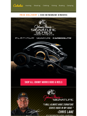 Cabela's (Canada) - Johnny Morris Rods & Reels: 25 Years Of Excellence