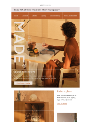 MADE (United Kingdom) - Hosting this Easter?