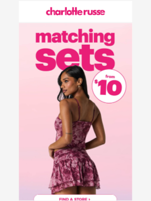 Charlotte Russe - Ready, Sets, Go!! 👀🔥