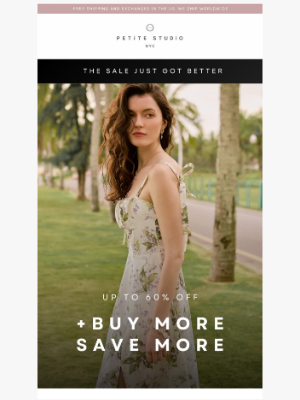 Petite Studio - Now in: Final Sale + Extra 10-20% Savings