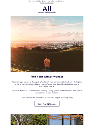 Accor Hotels - Stay Local, Explore Extraordinary New Zealand