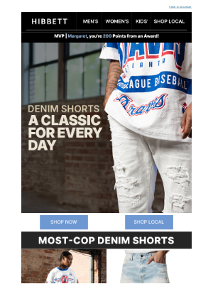 Hibbett Sports - Everyday Classic: Fire Denim Shorts >>>