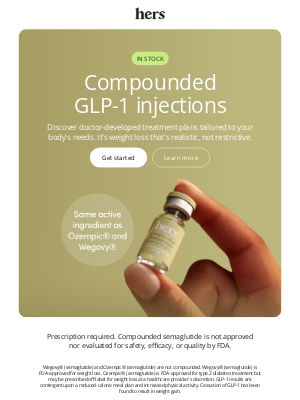 hers - Are compounded GLP-1 injections right for you?