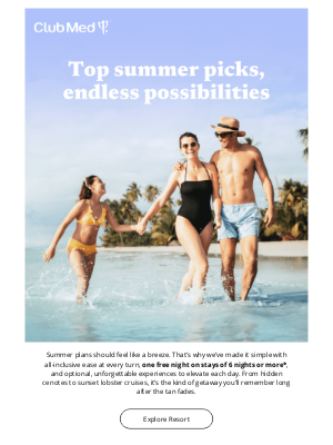 Club Med - ☀️ What’s on your summer bucket list? (We’ve got ideas!)
