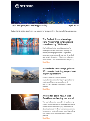 NTT DATA - 🗣️ [Tech & Perspectives Monthly] Digital Insights