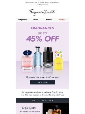 Fragrance Direct(United Kingdom) - Nicole, Save up to 45% Off Your Next Fragrance