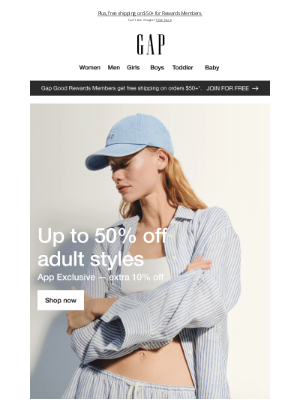 Hill City - You get an app bonus to use on styles already up to 50% off